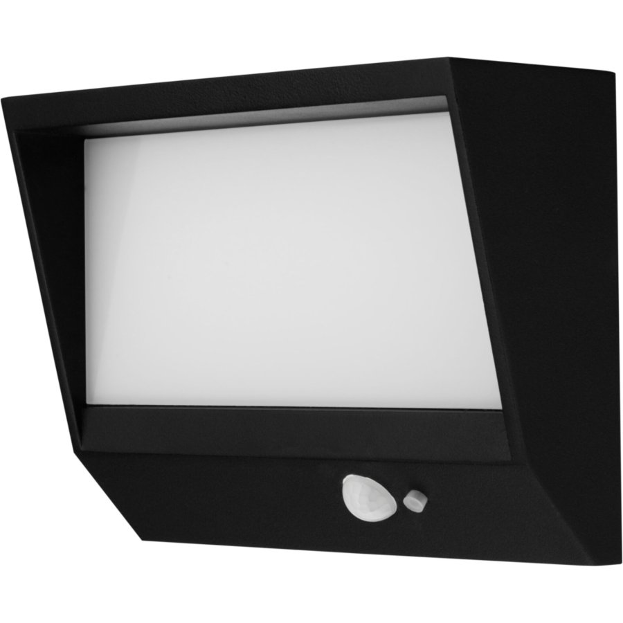 REV LED Solar Wandl.Lumus 110lm Alu schw.m.Bewegungsm.2022001300 #1