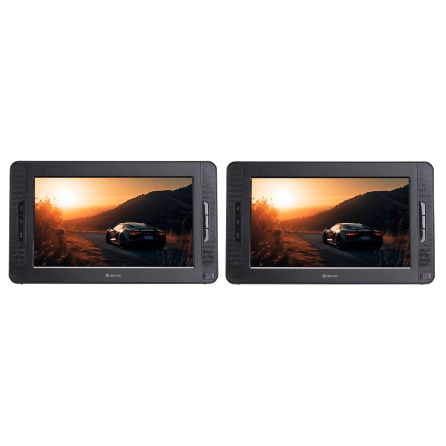 Denver MTW-1098 Portable DVD Player with 2 x 10