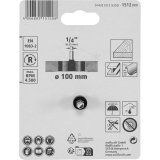 Wolfcraft Sechskant Nylondrahtfächerbürste 100x20mm #2
