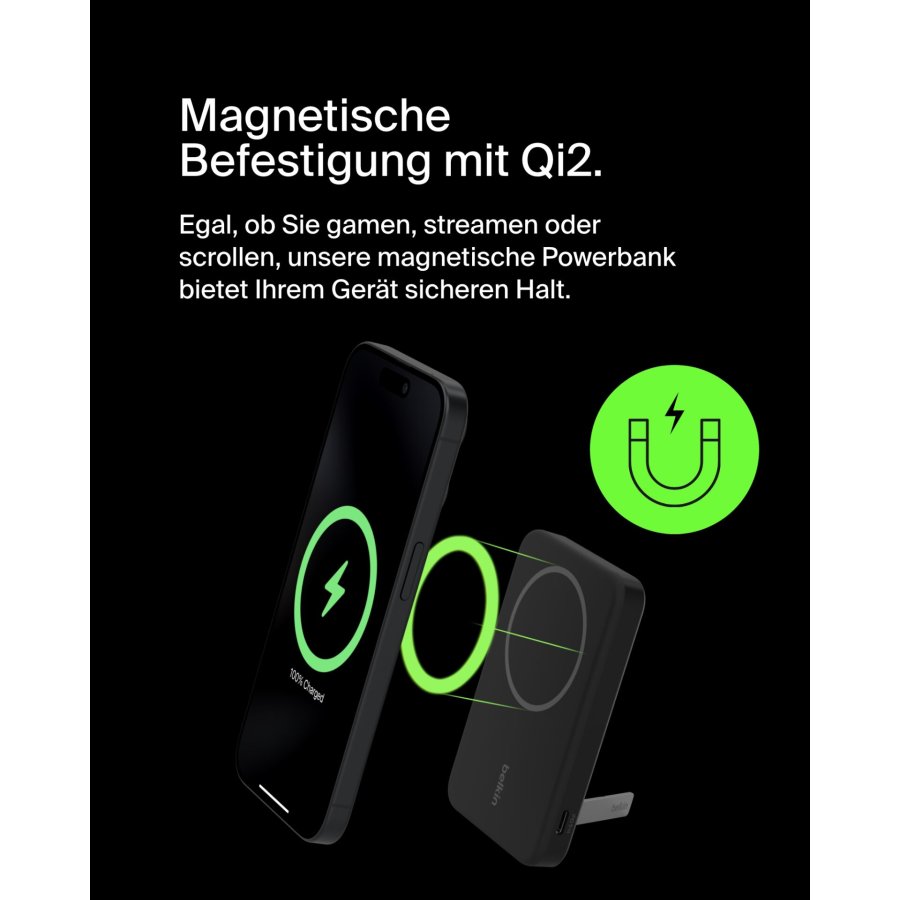 Belkin BoostCharge Pro Powerbank magn.Qi2 15W 5K black BPD006BTBK #13
