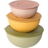 Guzzini EVERYWHERE BIO - Set 3 Containers w.Lid Assorted C. #1