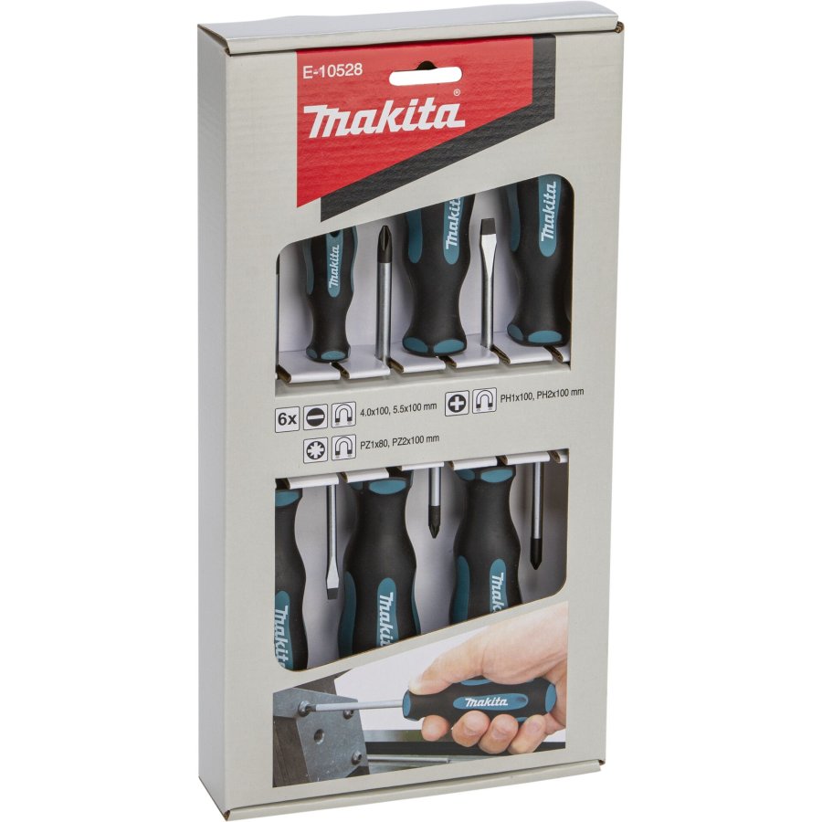 Makita E-10528 Schraubendreher-Set 6-tlg. #1