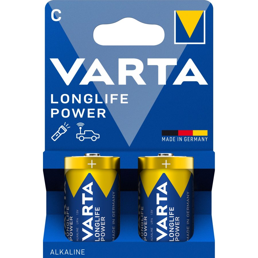 Alkaline Batteri C 1.5 V High Energy 2-Bobler #1