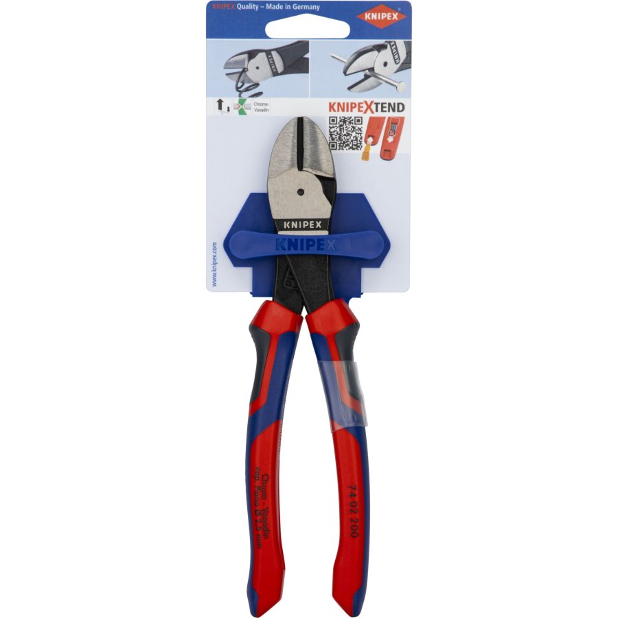 KNIPEX Kraft-Seitenschneider 200 mm, Comfort Griffe #1
