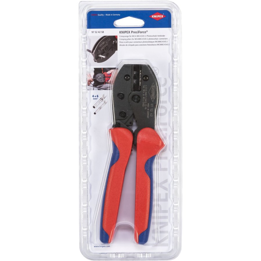 KNIPEX PreciForce Crimpzange f. MC4 / EVO2 #1