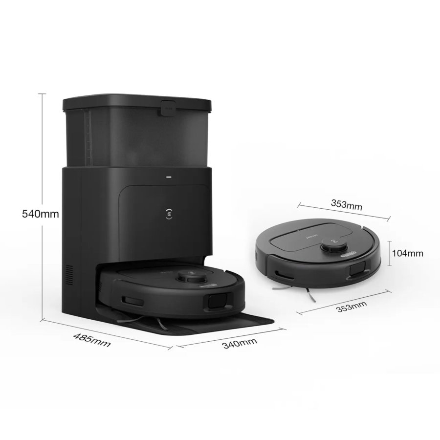 Rengringsrobot Ecovacs Deebot N30 Pro Omni sort #8