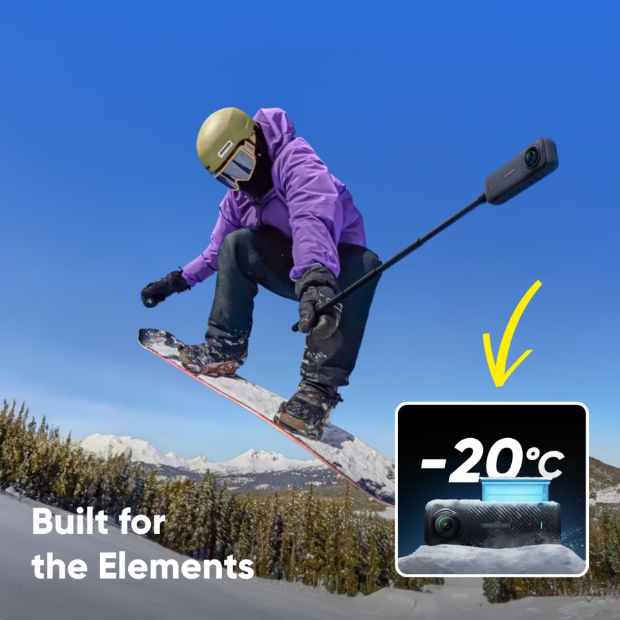 Insta360 X4 Snowboard Combo #4