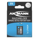 1 Ansmann Lithium 9V-Block for Smoke Detector #1