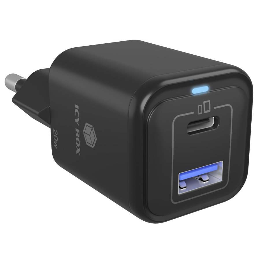 ICY BOX IB-PS1020-PD 2 Port 20W Netzteil #1
