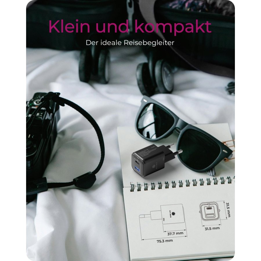ICY BOX IB-PS1020-PD 2 Port 20W Netzteil #7