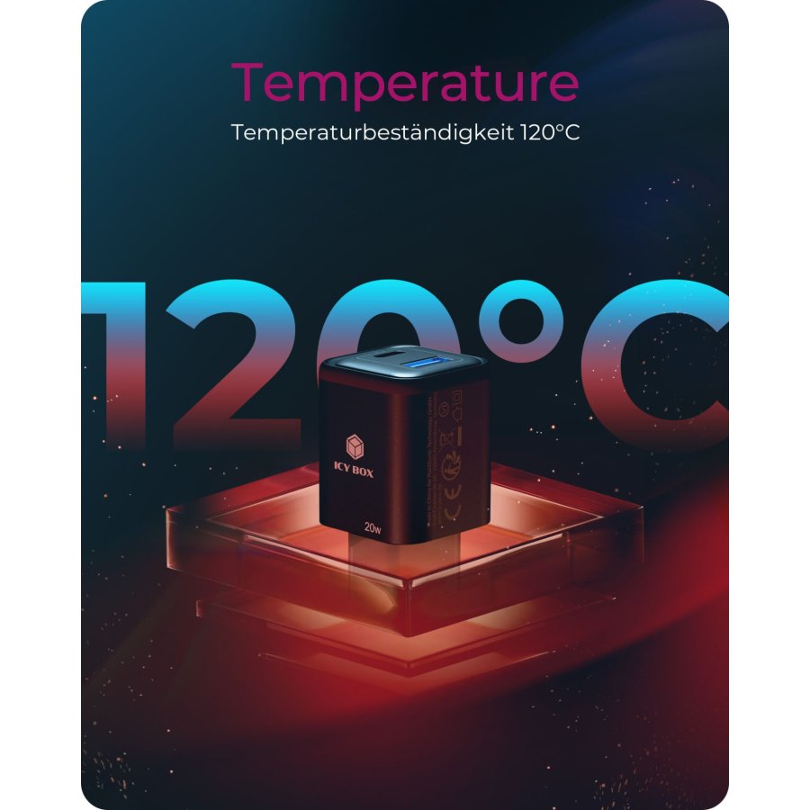ICY BOX IB-PS1020-PD 2 Port 20W Netzteil #11