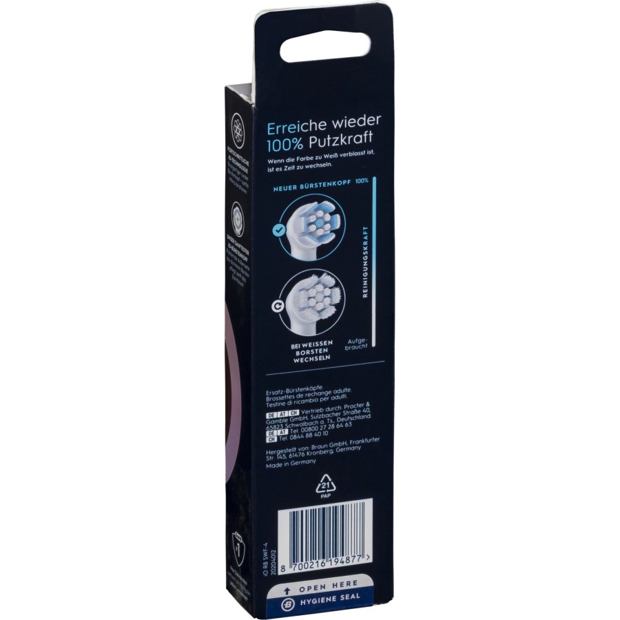 Oral-B iO Aufsteckbürsten Sanfte Reinigung 4er #2