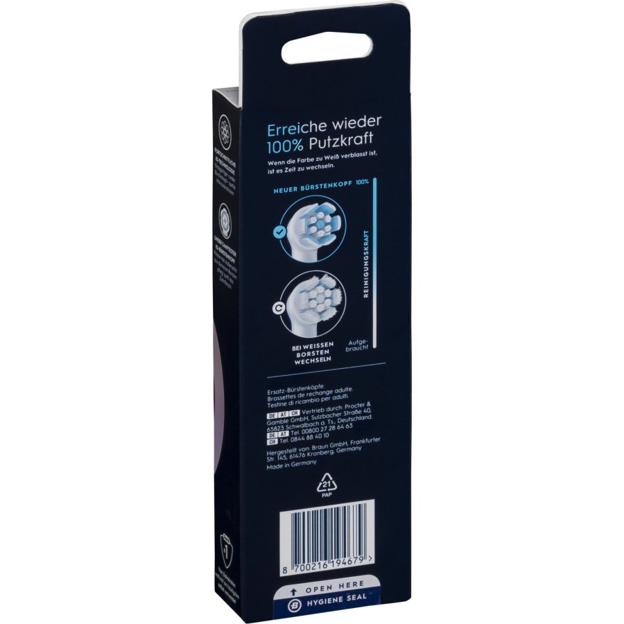 Oral-B iO Aufsteckbürsten Sanfte Reinigung 6er #2