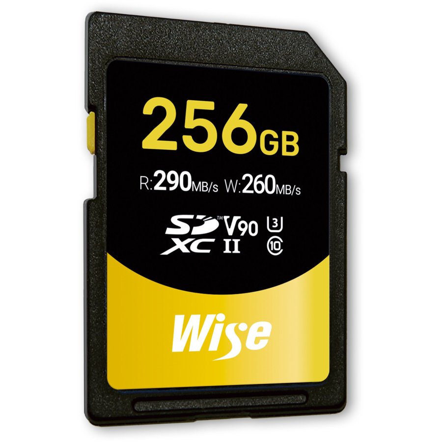 Wise SDXC UHS-II V90       256GB R:290MBs / W:260MBs   WI-SD-N256 #2