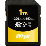 Wise SDXC UHS-II V60         1TB R:290MBs / W:150MBs  WI-SD-S1024 #1