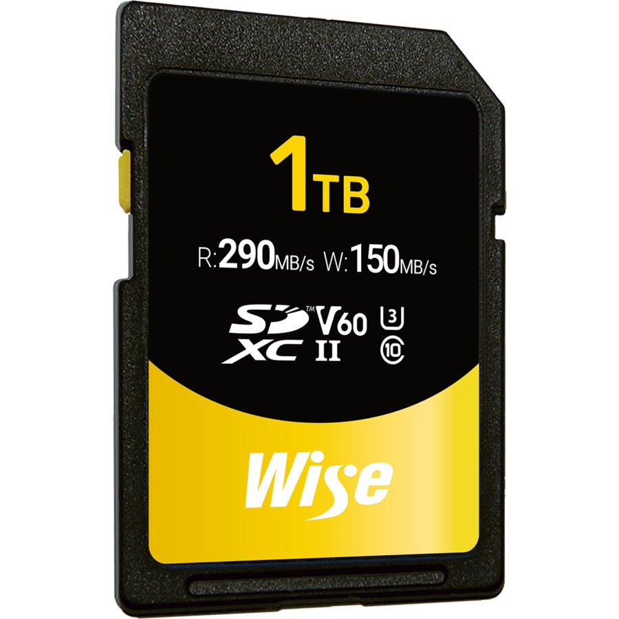 Wise SDXC UHS-II V60         1TB R:290MBs / W:150MBs  WI-SD-S1024 #2