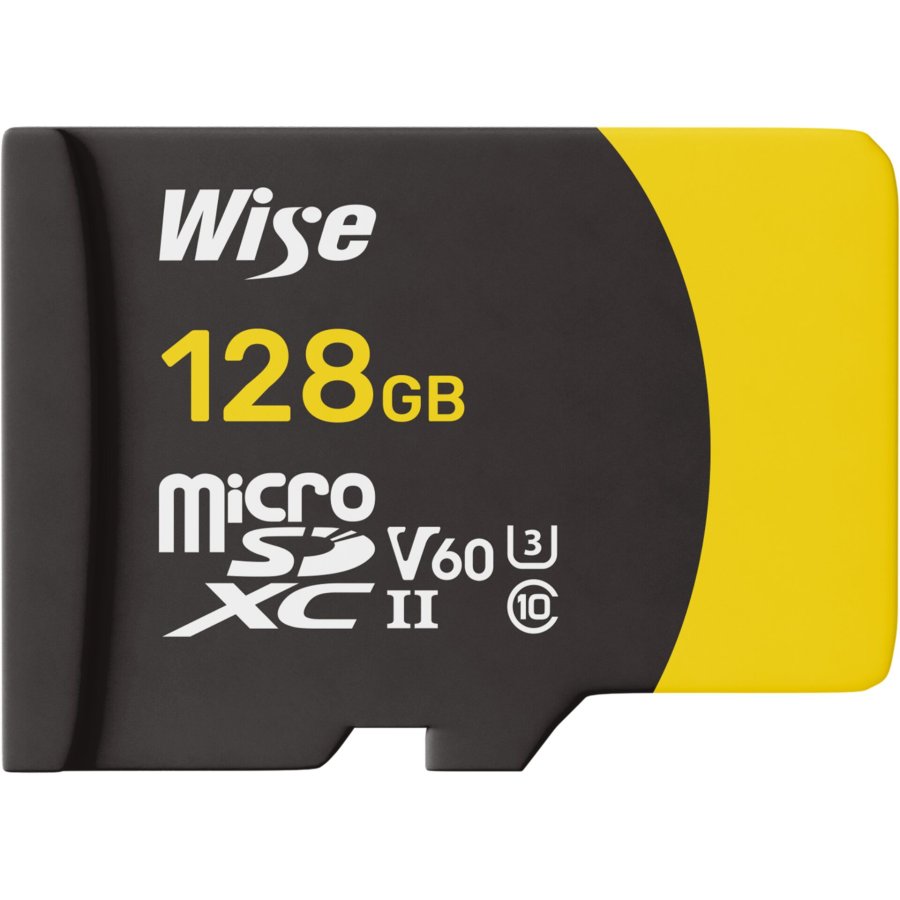 Wise microSDXC UHS-II V60  128GB R:290MBs / W:100MBs  WI-MSD-S128 #1