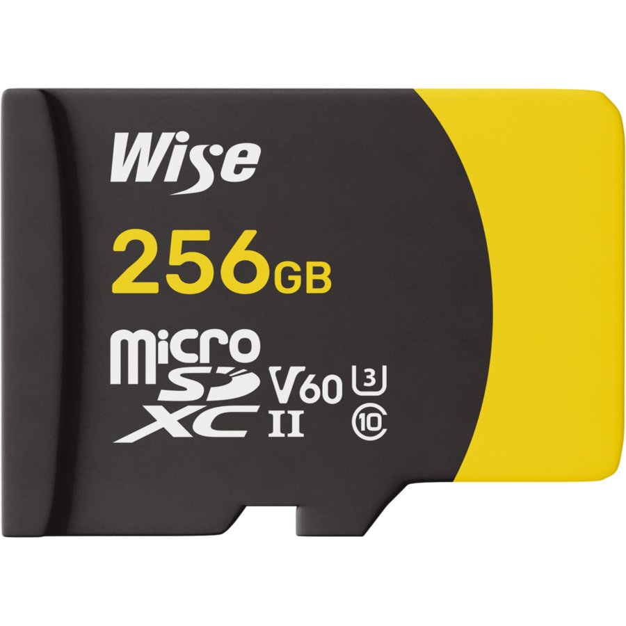 Wise microSDXC UHS-II V60  256GB R:290MBs / W:150MBs  WI-MSD-S256 #1