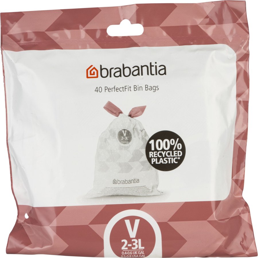 Brabantia PerfectFit Trash Bag NewIcon, Code V (3 Liter) #1