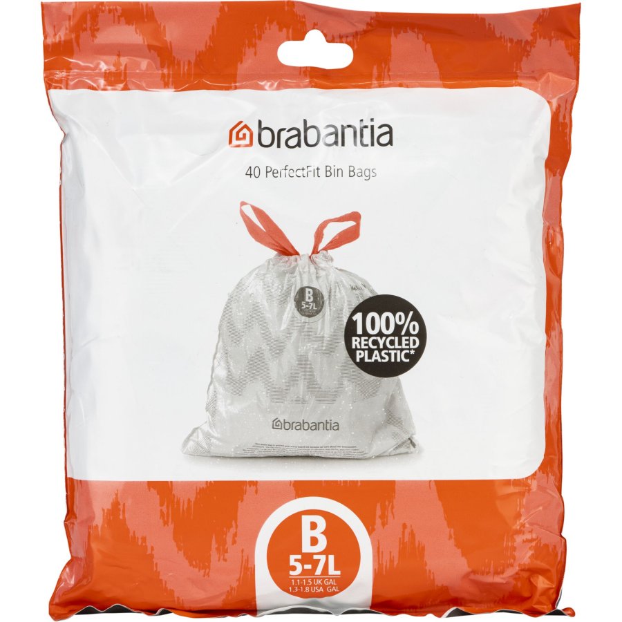 Brabantia PerfectFit Trash Bag Code B (5-7 Liter) #1