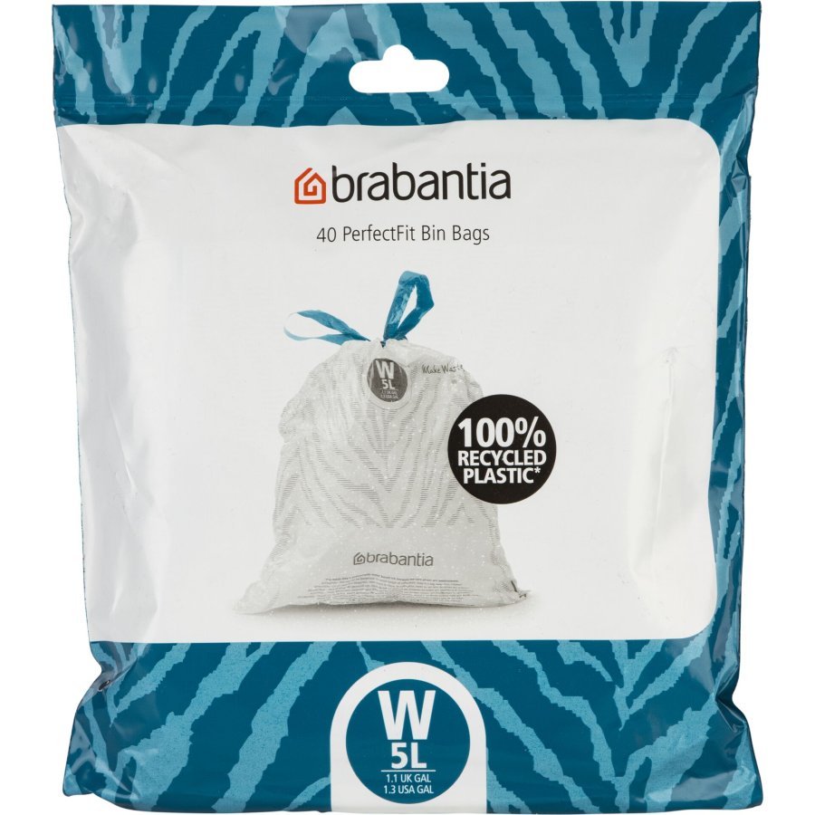 Brabantia PerfectFit Trash Bag NewIcon, Code W (5 Liter) #1