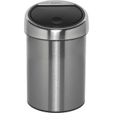 Brabantia Touch Bin 3 Liter Matt Steel Fingerprint Proof #1