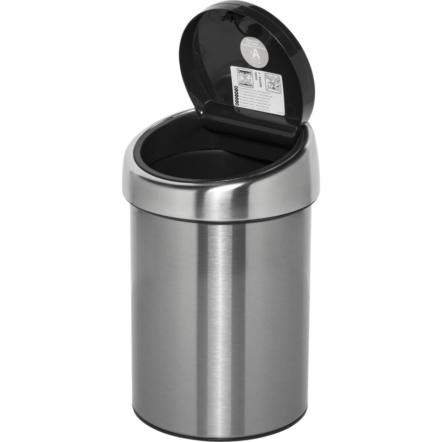 Brabantia Touch Bin 3 Liter Matt Steel Fingerprint Proof #2