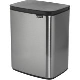 Brabantia BO Mülleimer 7 Liter Matt Steel Fingerprint Proof #2