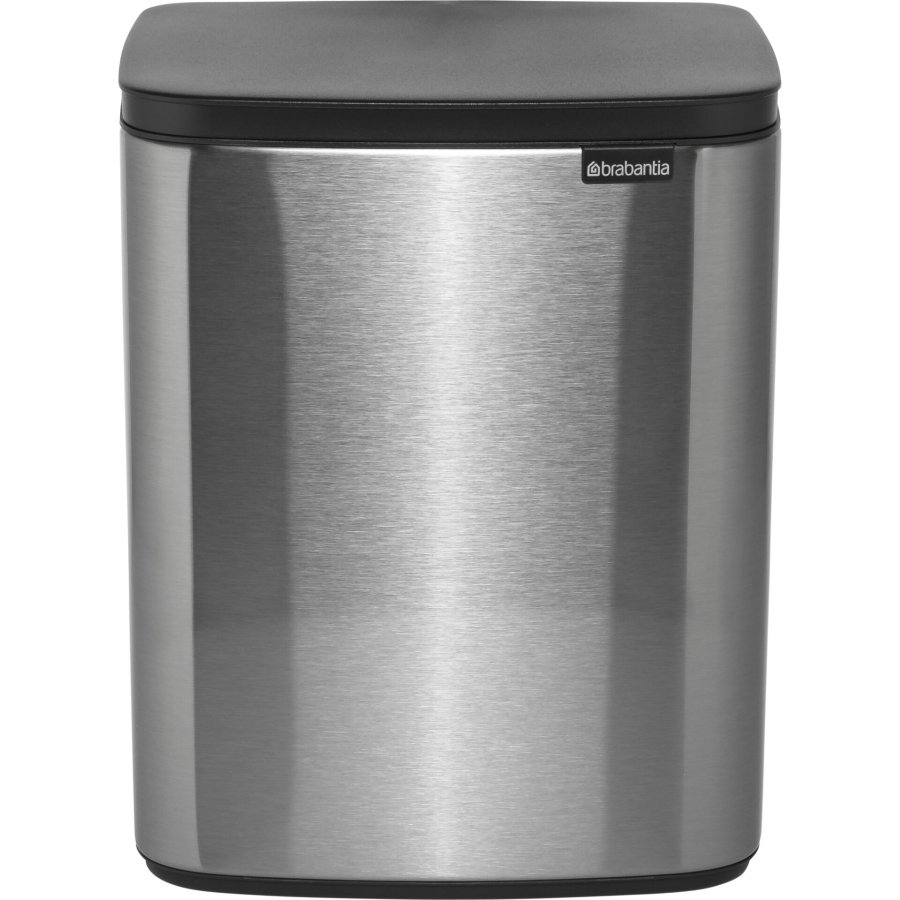 Brabantia BO Mülleimer 12 Liter Matt Steel Fingerprint Proof #1