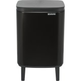 Brabantia BO Mülleimer HI 7 l Matt Black #1