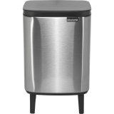 Brabantia BO Mülleimer HI 7 l Matt Steel Fingerprint Proof #1