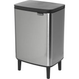 Brabantia BO Mülleimer HI 12 l Matt Steel Fingerprint Proof #2