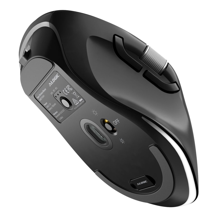 Alogic Apex Bluetooth Wireless Mouse Black #4