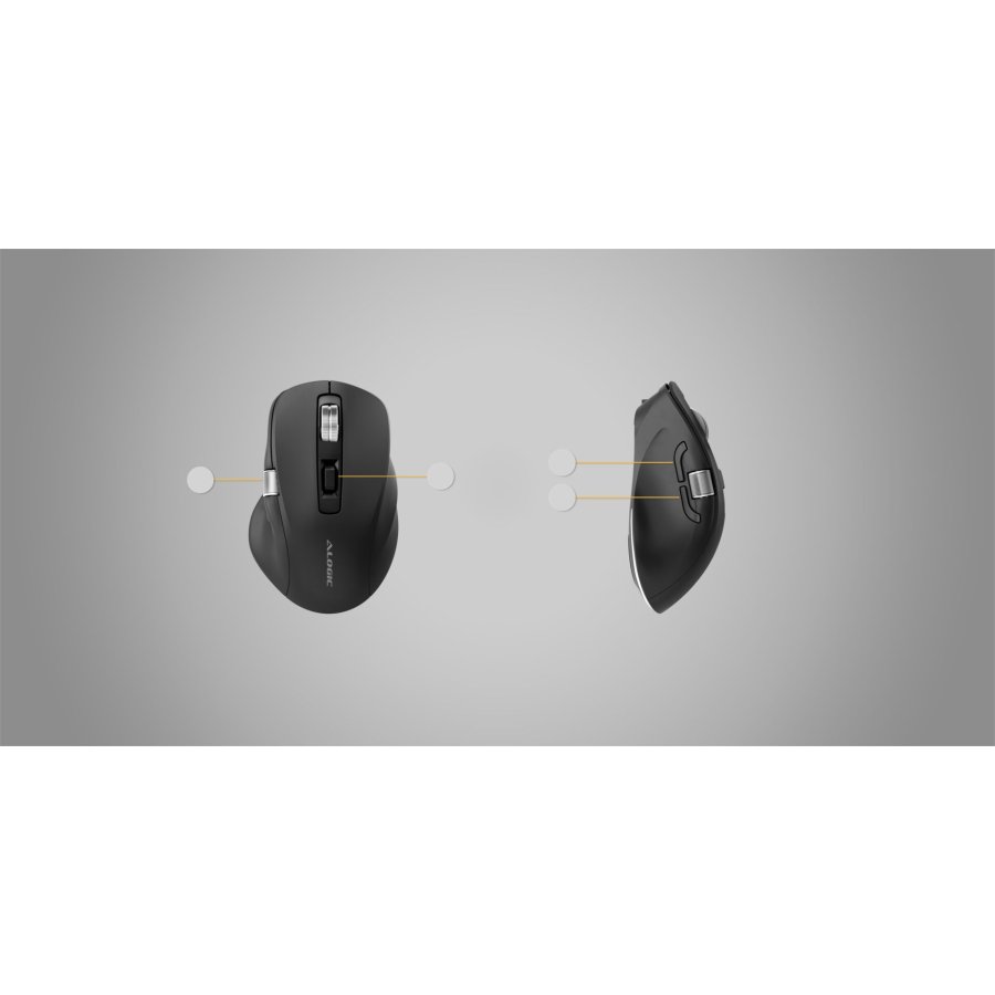 Alogic Apex Bluetooth Wireless Mouse Black #5