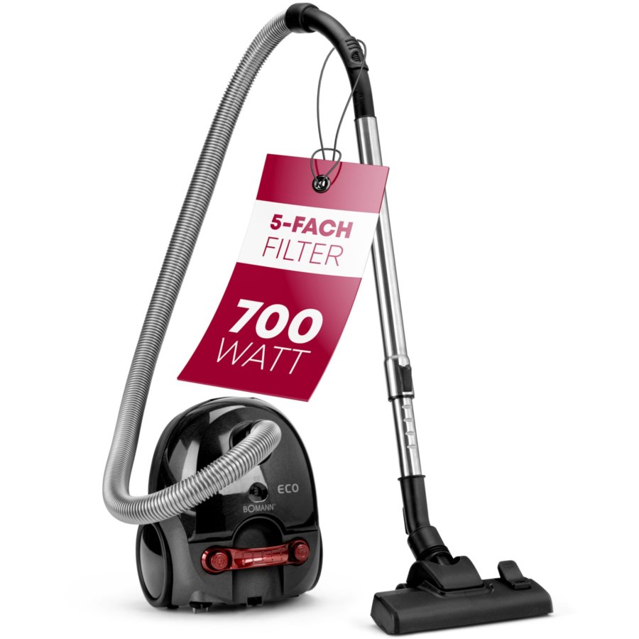 Bomann BS 9019 CB N Anthrazit/Rot #1