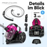 Proficare PC-BS 3134 Anthrazit/Pink #7