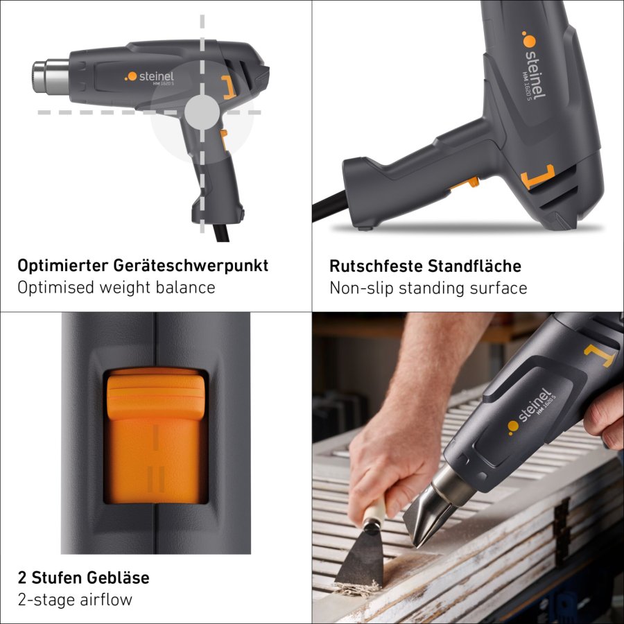 Steinel HM 1620 S Heißluft Pistolengerät #4