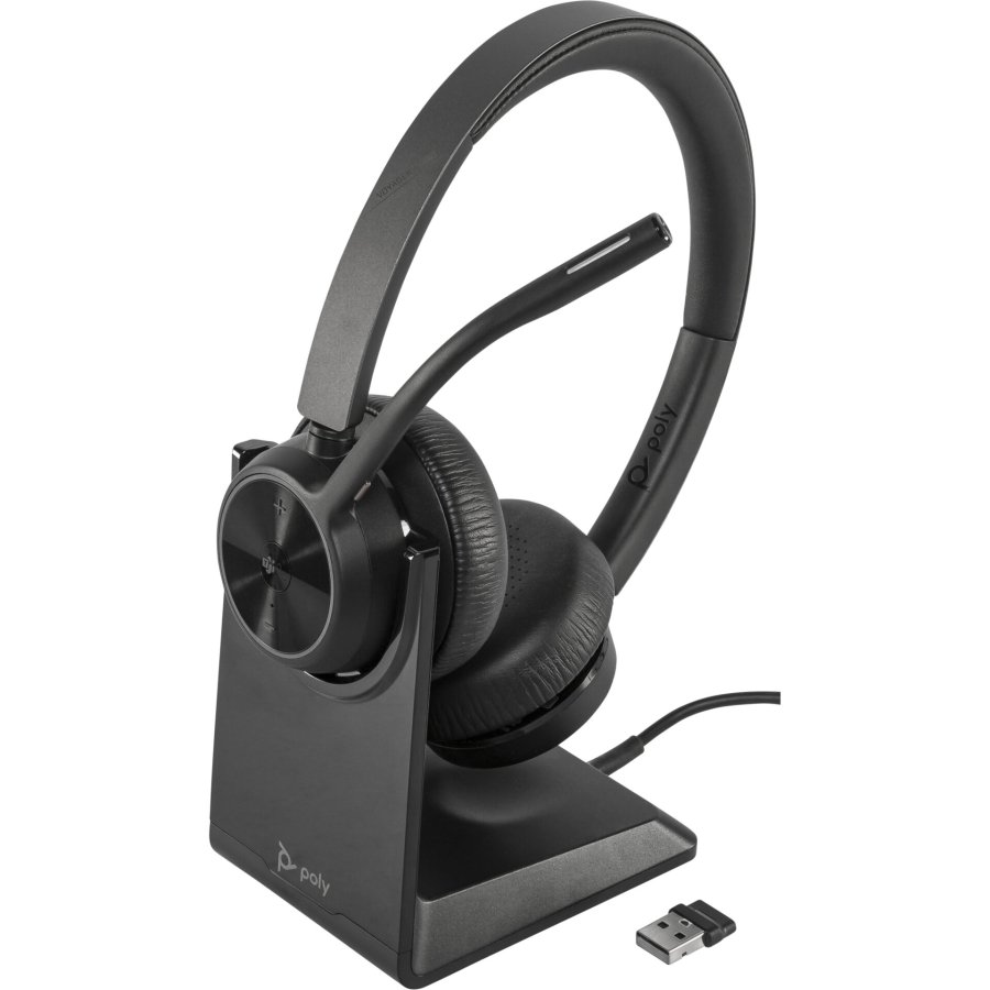 HP Poly Voyager 4320 MS Stereo w. Stand USB-C #1