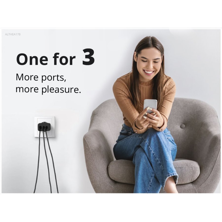 Conceptronic ALTHEA17B 3-Port 67W GaN USB PD Charger #7
