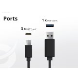 Conceptronic ALTHEA18B 4-Port 100W GaN USB PD Charger #3