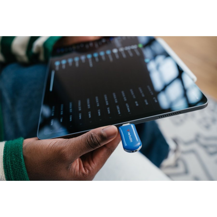 Verbatim Plectra Blue       64GB USB-C Flash Drive          30232 #4