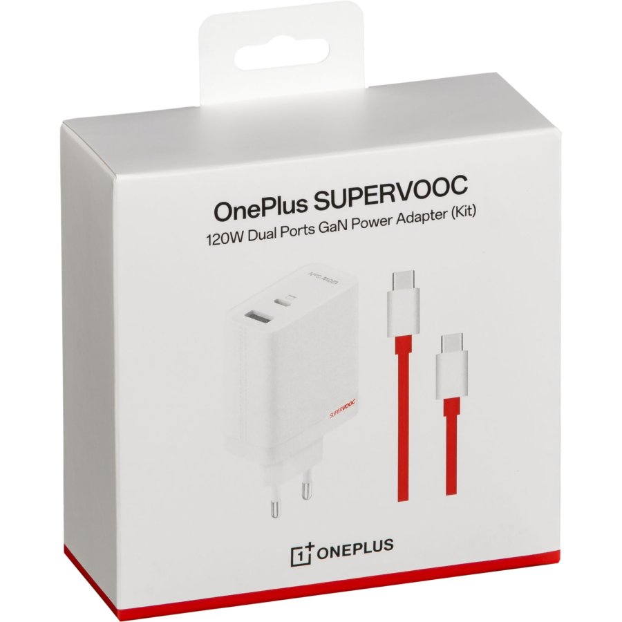 OnePlus SUPERVOOC GaN Dual Charger (120W) weiß #1