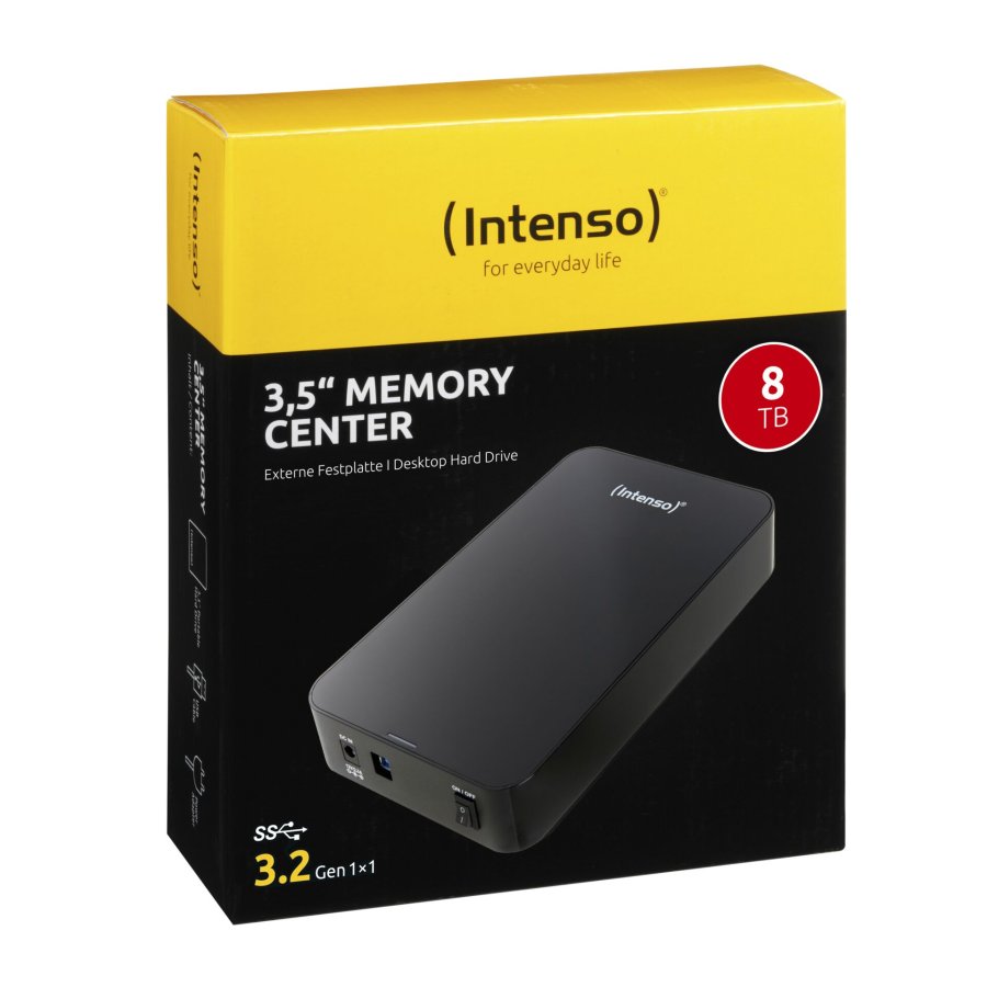 Intenso Memory Center        8TB 3,5  USB 3.2 Gen 1x1 schwarz #3