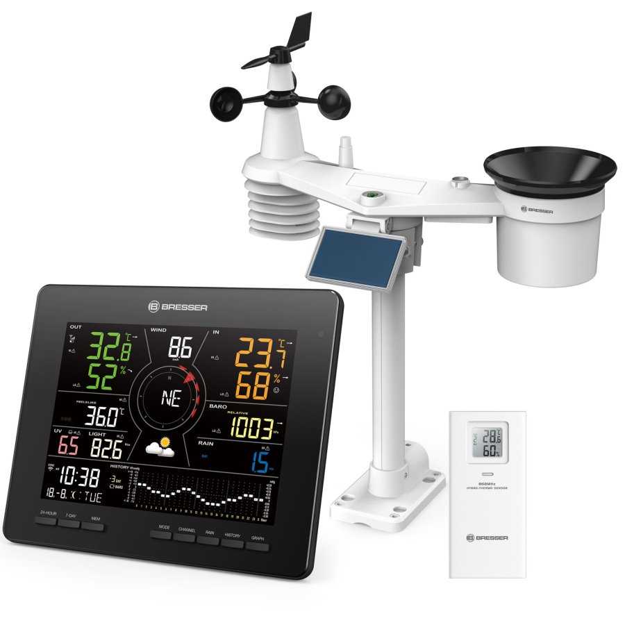 Bresser Wetter Center 7-in-1 4cast MD Funk #1