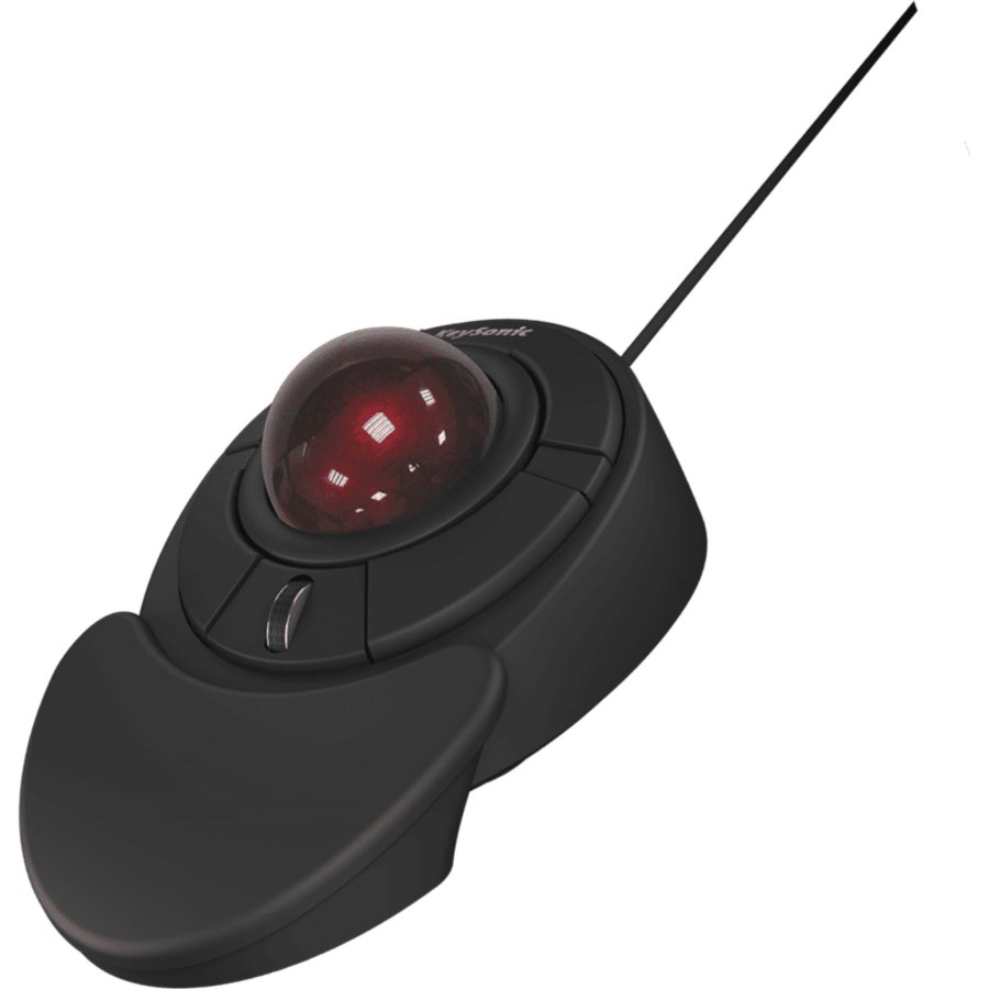 KeySonic KSM-6188T-B Trackball Maus #1