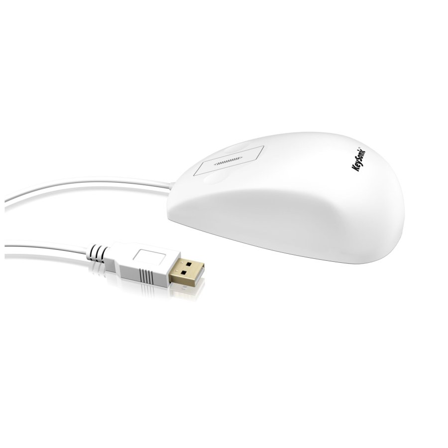 KeySonic KSM-5030M-W Wasserdichte Maus weiß #1