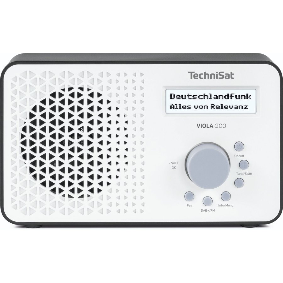 Technisat VIOLA 200 weiß/schwarz #1