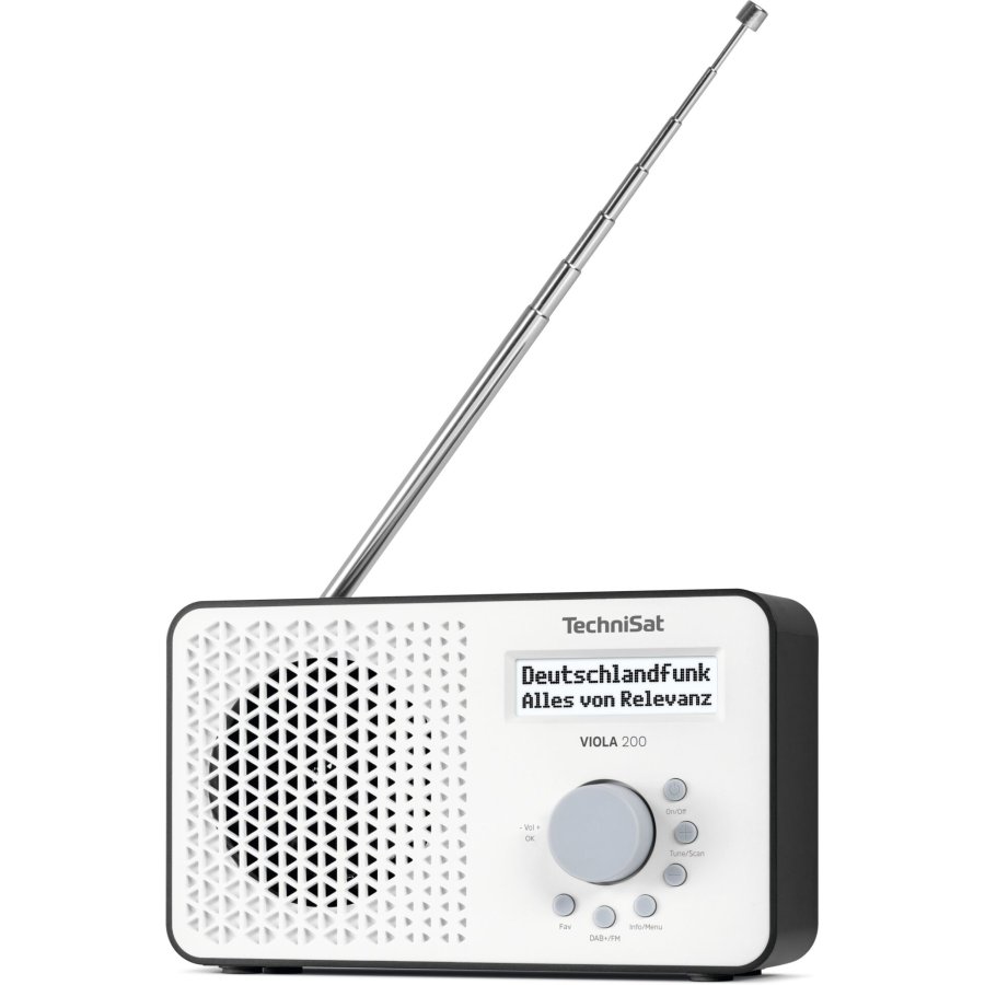 Technisat VIOLA 200 weiß/schwarz #2