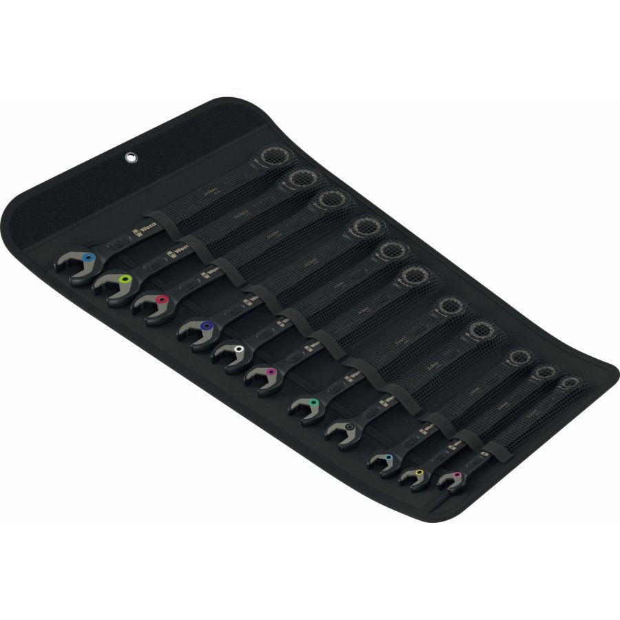 Wera Joker Black Edition 11-tlg. Maul-Ringratschenschlüssel-Satz #1