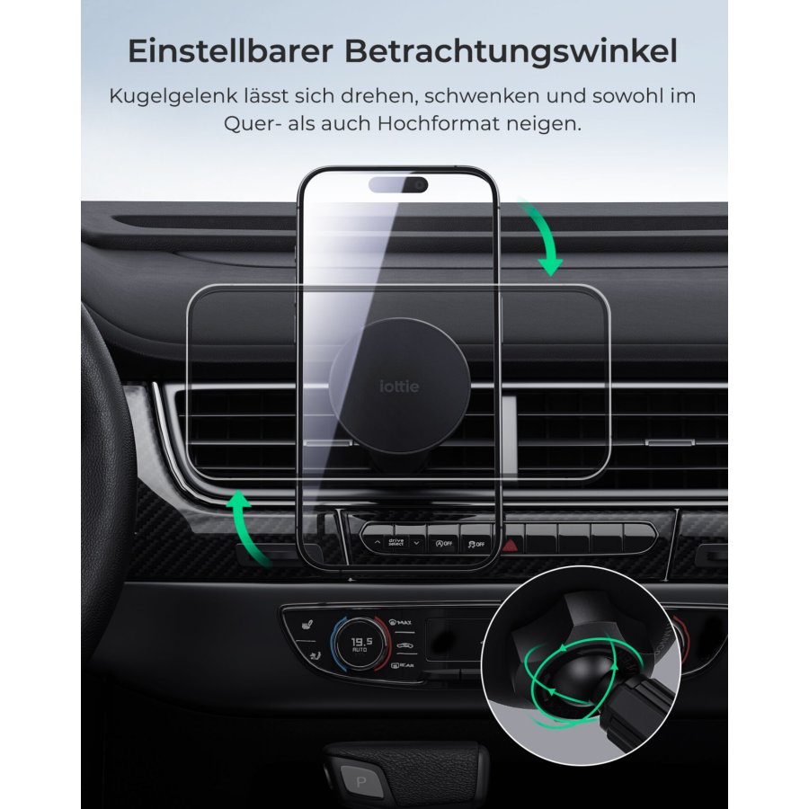 iOttie iTap 3 MagSafe Air Vent Mount with Magnetic Ring Adapter #5